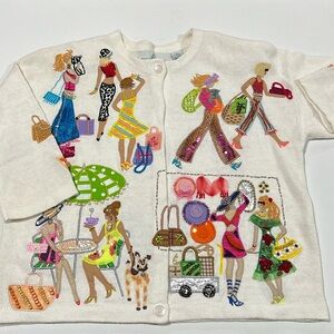 Design Options - by Philip & Jane Gordon, L, beaded/embroidered sweater